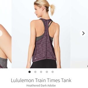 Lululemon tank top